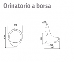 SCHEMA ORINATOIO A BORSA